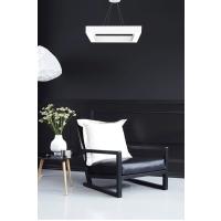 LED PASAJI 40 CM KARE AVİZE AYDINLATMA (SİYAH KASA) LP-1114-40S