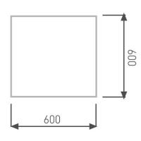 ACK 42 WATT 60*60 SIVA ALTI CLIP-IN LED PANEL AP21-46600