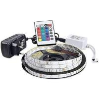ATLANTİS 12 VOLT ÜÇ ÇİPLİ 5 METRE İÇ MEKAN RGB ŞERİT LED SETİ A4902