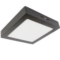 ATLANTİS 24W SIVA ÜSTÜ SİYAH KASA KARE LED PANEL A2408S