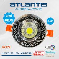 ATLANTİS 6 WATT LEDLİ DEKORATİF KRİSTAL CAM SPOT A2972