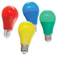 ATLANTİS 9 WATT RENKLİ LED AMPUL A1010