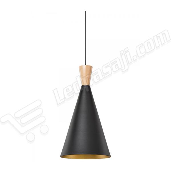 Dekoratif Sarkit Armaturler Cata Dekoratif Sarkit Armatur Siyah Sari 20cm Ct 8212
