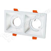 CATA PUMA DEKORATİF ALÜMİNYUM BOŞ SPOT (2'Lİ BEYAZ) CT-5006
