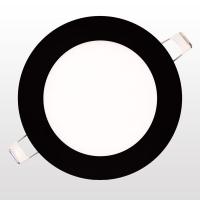 ERKLED 6 WATT SIVA ALTI SİYAH KASA LED PANEL ERK3536S
