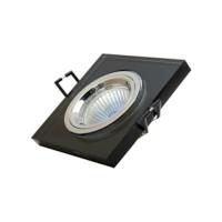 ERKLED ILICA GU10 DUYLU DEKORATİF SİYAH CAM SPOT ERK9009S