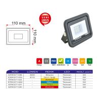 ERKLED 10W SMD LEDLİ PROJEKTÖR M3710