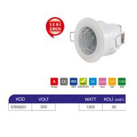 ERKLED 360 DERECE TAVAN TİPİ SIVA ALTI SENSÖR ERK8001