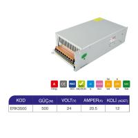 ERKLED 24 VOLT 20.5 AMPER LED TRAFOSU ERK3500