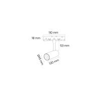 GOYA 10 WATT MAGNET RAY SPOT ARMATÜR GY 2053-10