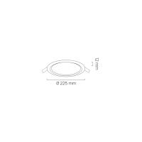 GOYA 18 WATT SIVA ALTI LED PANEL ARMATÜR GY 1778