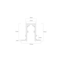 GOYA 2 METRE TRIMLESS MAGNET RAY GY 2004-2