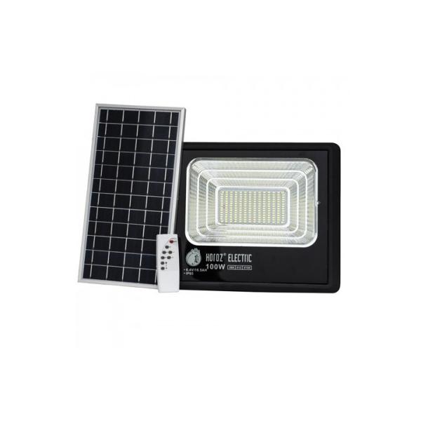 Solar Led Projektörler,HOROZ ELEKTRİK 100W TIGER SOLAR LEDLİ