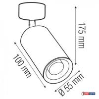 HOROZ ELEKTRİK GU10 DUYLU LED RAY SPOT LOZAN