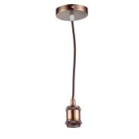 HOROZ ELEKTRİK TESLA BRONZ E27 DUYLU SARKIT AVİZE TESLA BRONZ