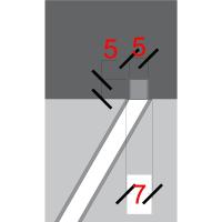 LED PASAJI 150CM SIVA ALTI LİNEER ARMATÜR LP1705
