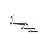 LED PASAJI 70x70x70CM SIVA ÜSTÜ DEKORATİF 3 LÜ LİNEER ARMATÜR LP4250