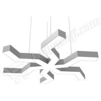 LED PASAJI ÖRÜMCEK AVİZE AYDINLATMA (ANTRASİT KASA) LP-1137