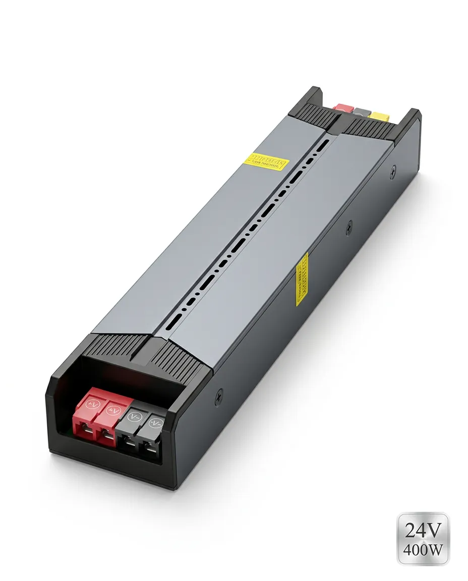 Premium 24V Yüksek Verimli Led Driver Trafo - Düşük Kayıplı Slim Şerit Led Sürücü